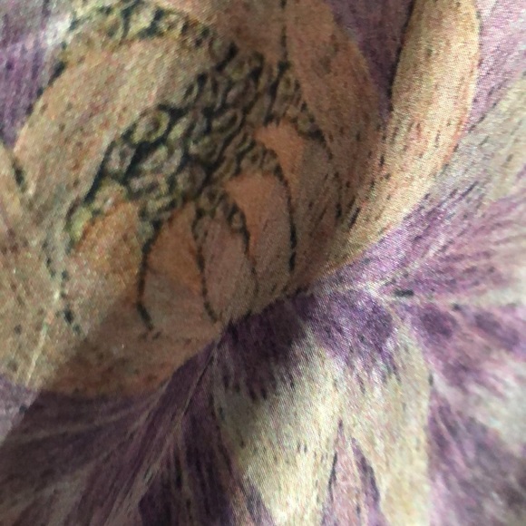 Johnny Was  black velvet and 100% silk dress - Picture 9 of 16